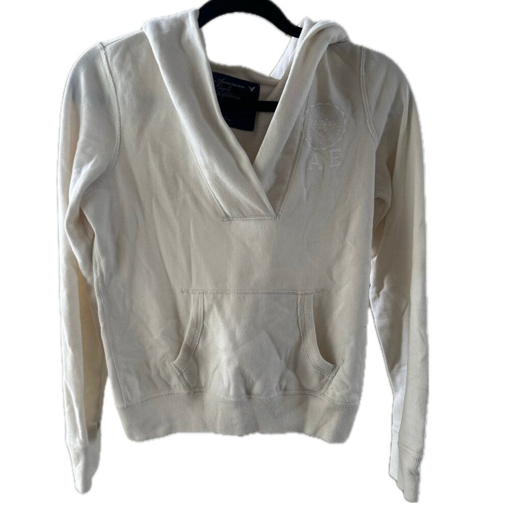 American Eagle Outfitters Women's Pull Over Kangaroo Pocket Hoodie Sweatshirt S